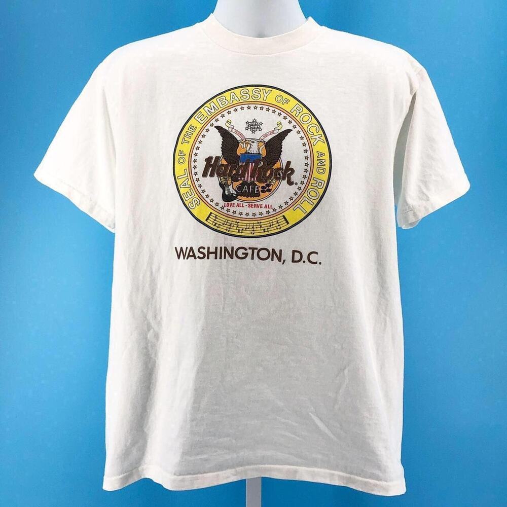 Hard Rock Cafe Washington DC tshirt 90s 1990s vintage